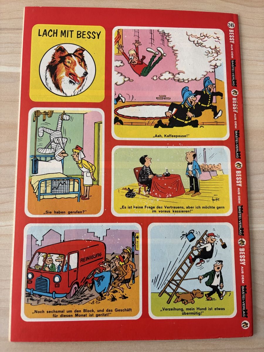 Fumetti: Bessy Bastei 1.Auflage Heft 245 – Usato da Kehrsatz venduto da Raboy 1