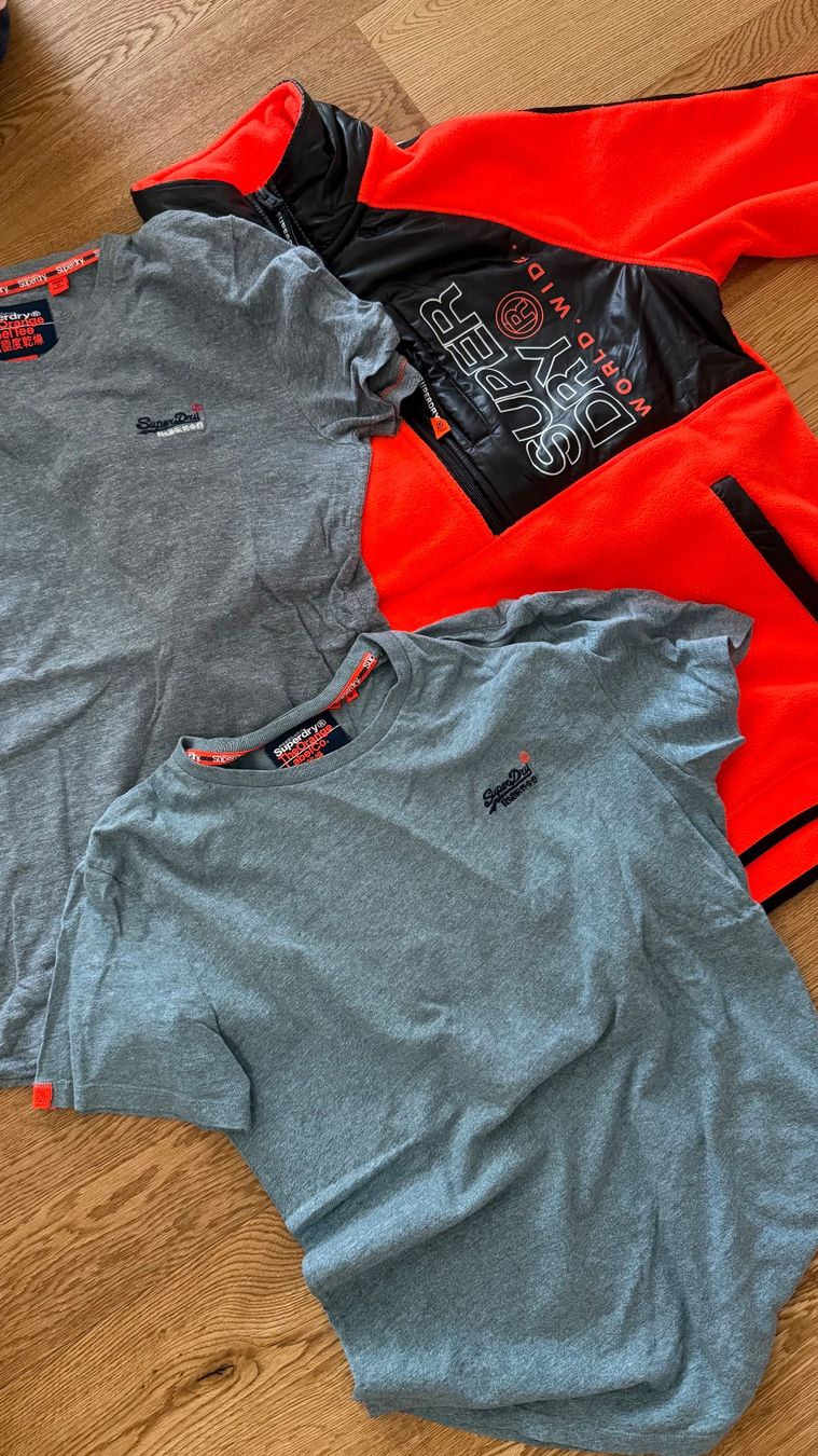 Superdry Pullover & Sweatshirts: Superdry Pullover orange size M + 2 shirts – Gebraucht aus Boswil von hey.itsme 6