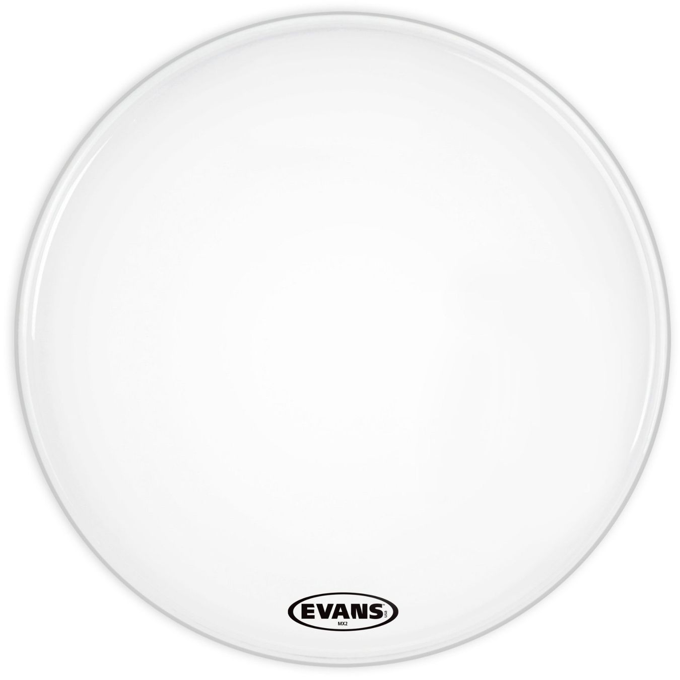 Evans Strumenti musicali: Evans 28' MX2 White Bass Drum Batter Head – Nuovo e nell'imballaggio originale da Zofingen venduto da Rodeln