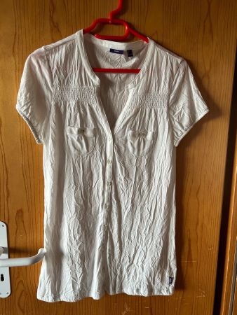 T-Shirt neu Gr.S kurzarm weiss