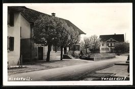 Niederwil, Vorderdorf, Strassenpartie mi