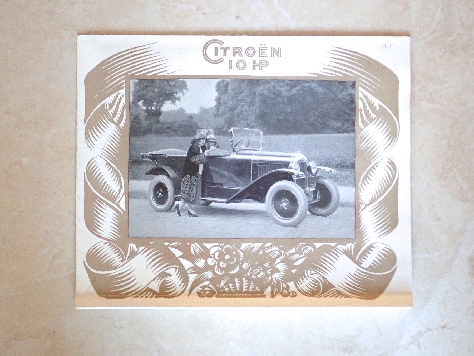 Citroën Documenti: Citroen 10 HP - Schweizer Prospekt ca 1927 - A015 – Usato da Winterthur venduto da 602ccm