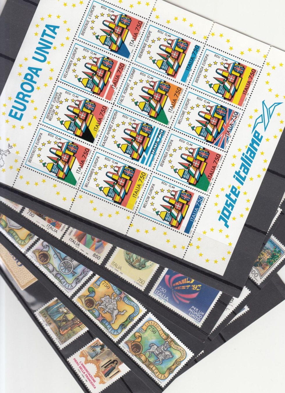 Tous les timbres: Italien 1993 postfrisch – D'occasion à Bürglen TG par StampGraf