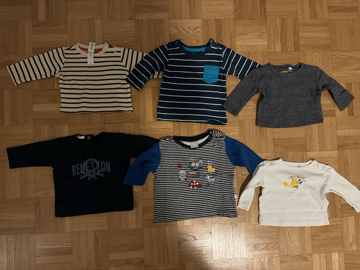 Hemden, Tops & T-Shirts: Baby T-Shirts Langarm Grösse 62 – Gebraucht aus Zürich von MaSte