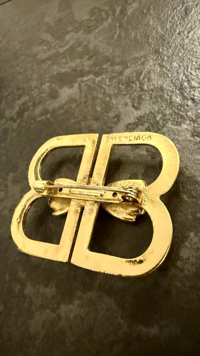 Balenciaga Broschen & Nadeln: Broche vintage Balenciaga dorée – Gebraucht aus Nyon von stylevintage79 2