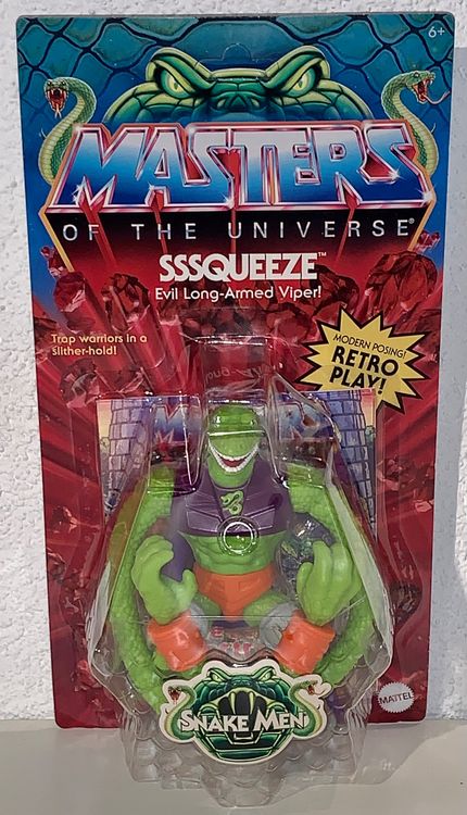 Sssqueeze Masters Of the Universe Origins Motu RETRO PLAY (Neu und ...