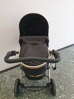 Kinderwagen Gonser 2 in 1, schwarz