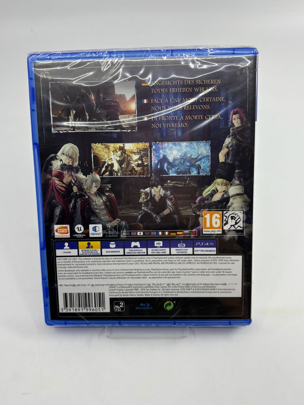 Giochi: Code Vein (PS4) SEALED – Nuovo e nell'imballaggio originale da Herisau venduto da Seyashop1 1