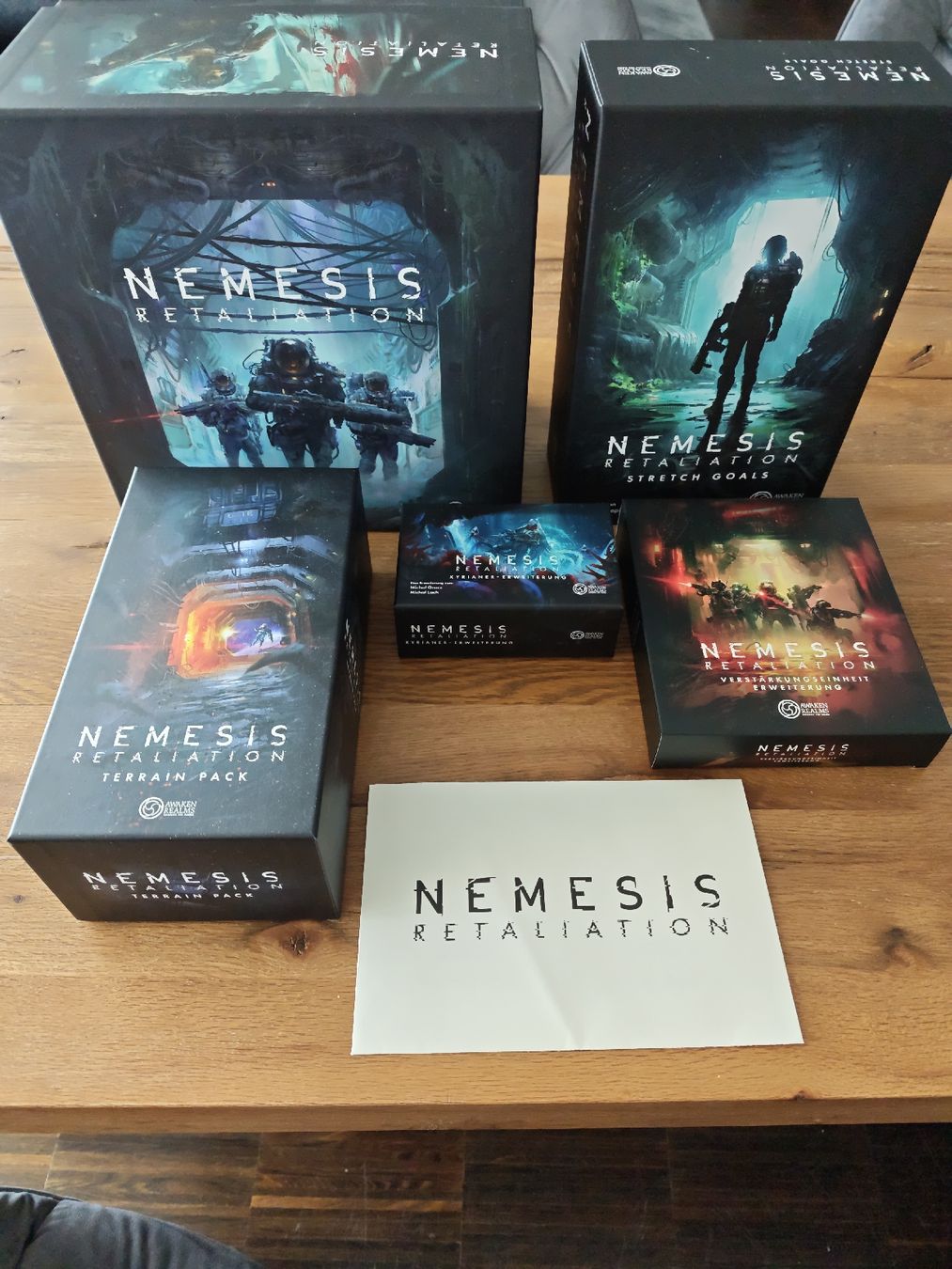 Giochi: Nemesis Retaliation + Stretch Goals – Nuovo e nell'imballaggio originale da Bülach venduto da mastika82
