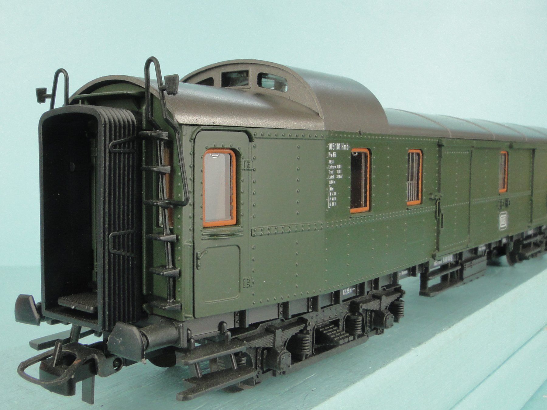 Roco Modellini di ferrovie: Roco 4220S H0 DB Echte Gepäck, AC – Usato da Bülach venduto da cann11 8