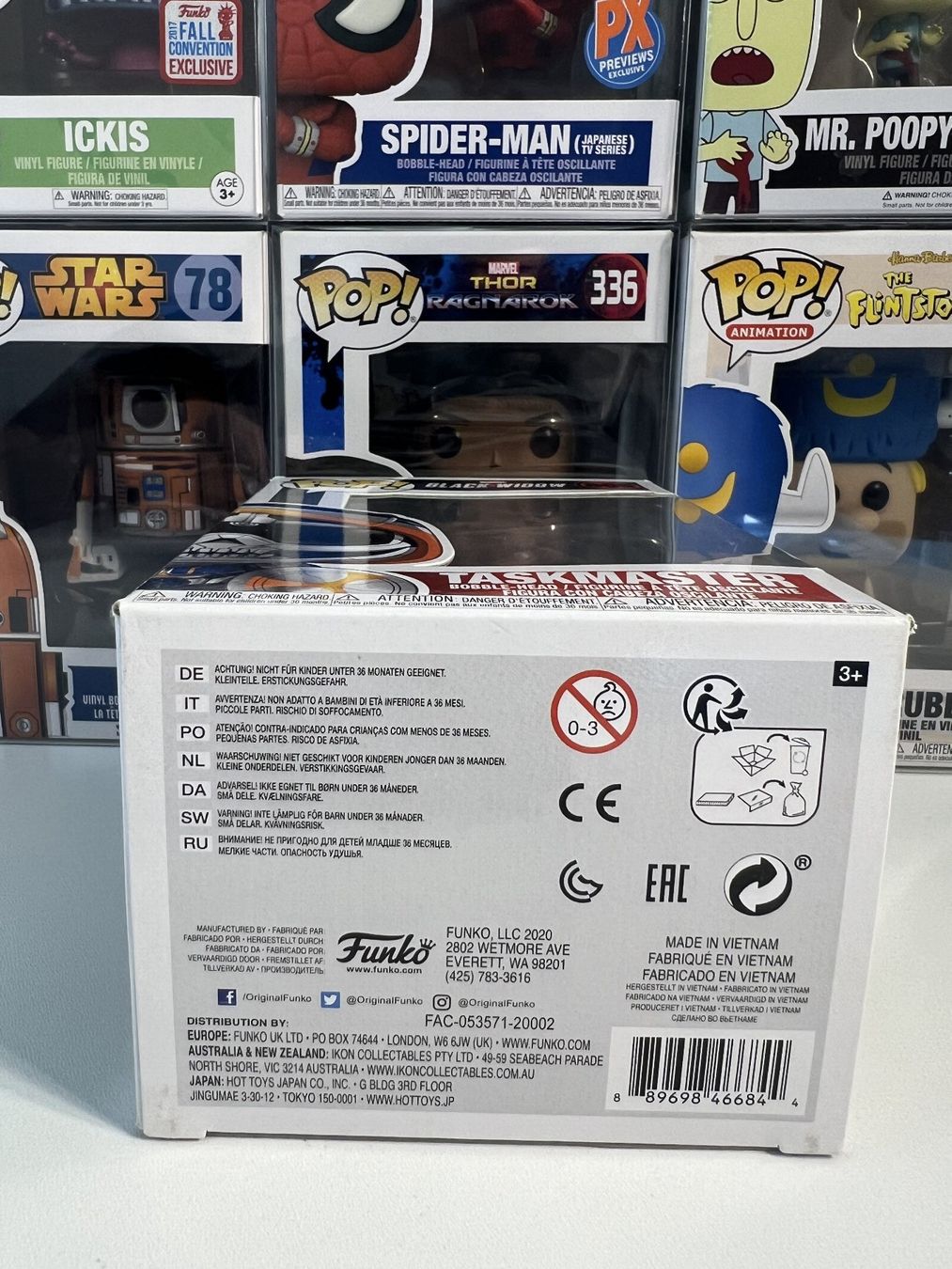 Funko Statuette: Funko POP! Marvel Black Widow Taskmaster avec Bouclier – Nuovo e nell'imballaggio originale da Le Mouret venduto da perfectbijou 5
