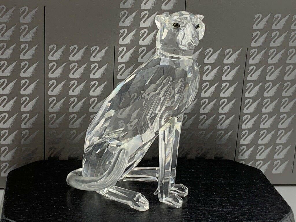 Swarovski Figuren: Original Swarovski Figur Gepard - Cheetah – Gebraucht aus Stüsslingen von pati-king