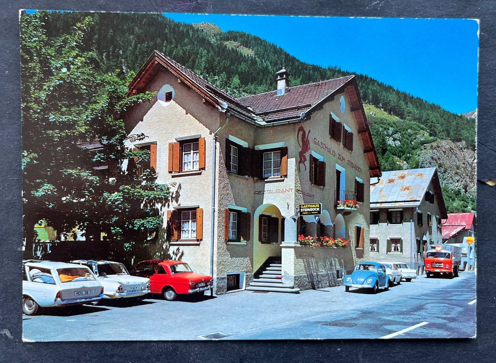 Gasthaus STEINBOCK, SUSCH am Flüelapass/Shell Tankstelle (Gebraucht) in ...