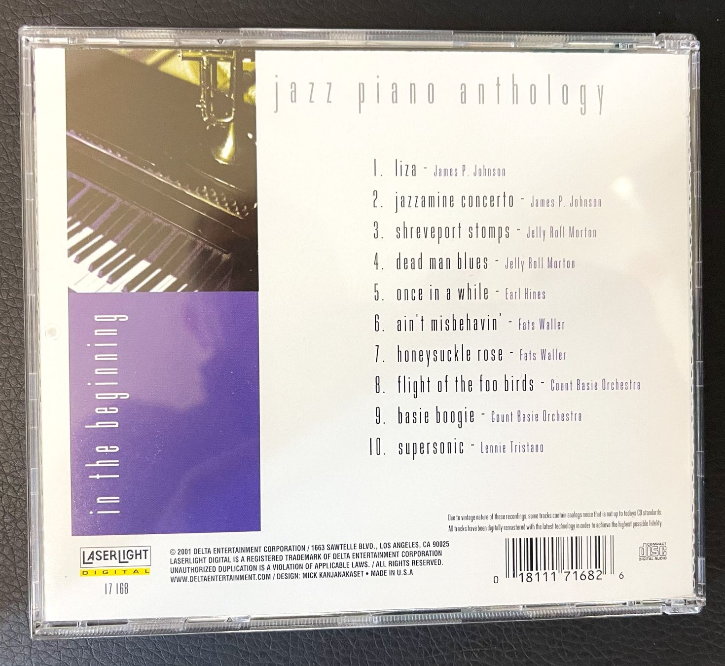 CD: JAZZ PIANO ANTHOLOGY CD – Usato da Oftringen venduto da Vucki 1