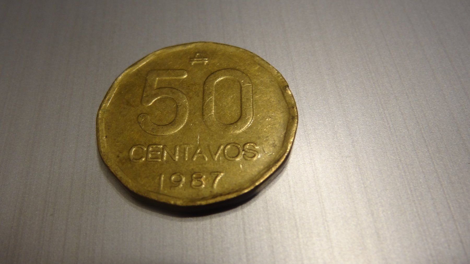 Tutti le monete: 1987 Argentinien 50 Centavos – Usato da Olten venduto da pechsisa1 1