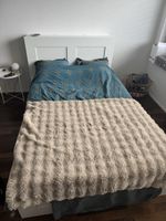 Bed + Frame + mattress BRIMNES