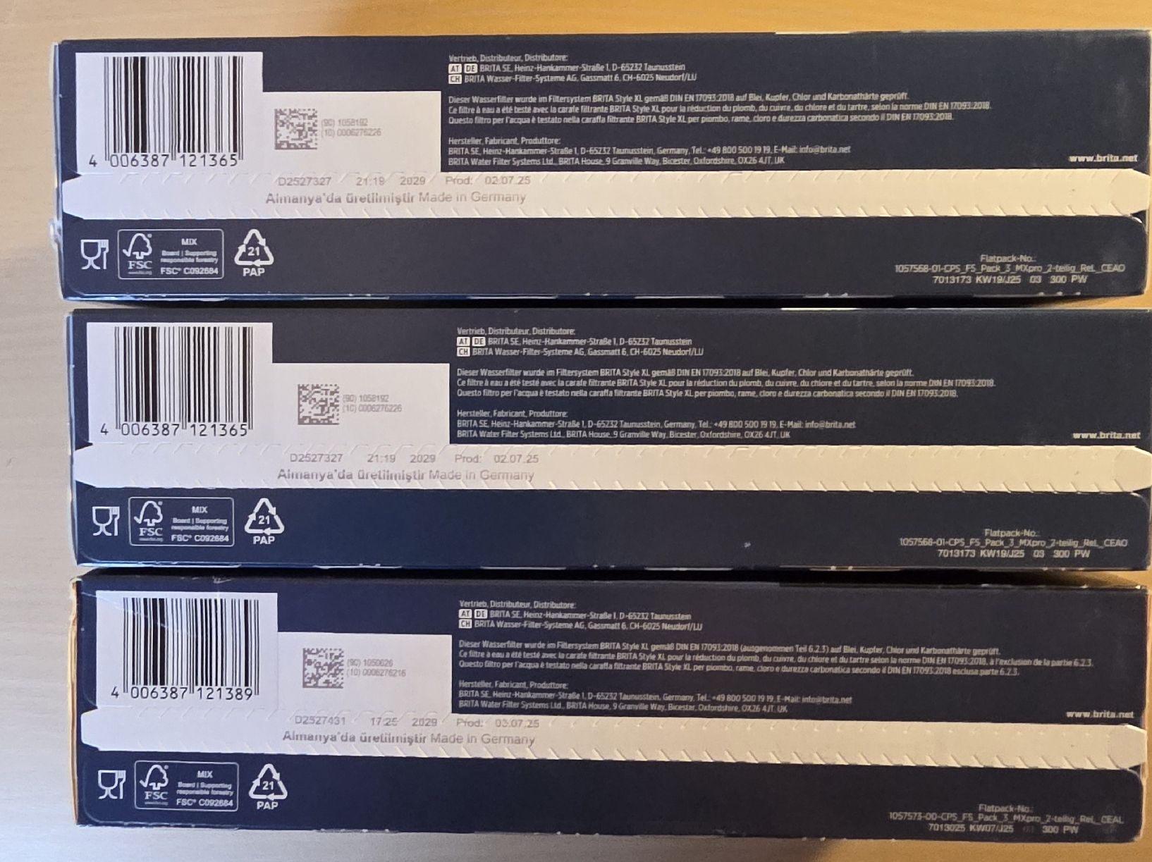 Sanitari: BRITA MAXTRA PRO Wasserfilter 3 Stk. neu – Nuovo e nell'imballaggio originale da Möhlin venduto da mic_lo 1
