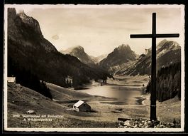AK Sämtisersee, Panorama mit Roslenfirst und Widderalpstöcke