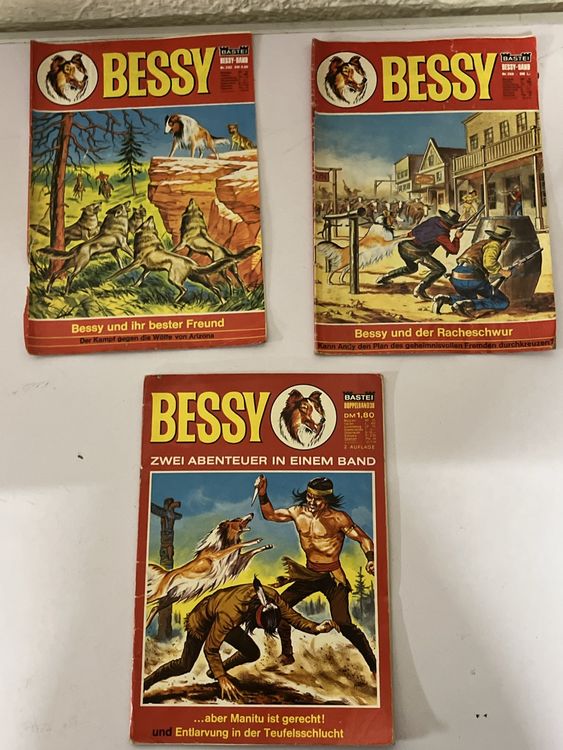 Bessy Comic Sammlung, Western,Indianer, Abenteuer (nik105) (Gebraucht ...