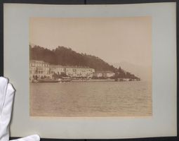 Fotografie Como, Veduta di Cadenabbia pr