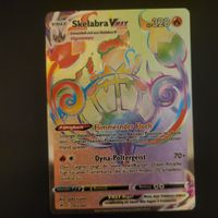 Skelabra VMAX Rainbow seltene Pokemon Karte Top Zustand!