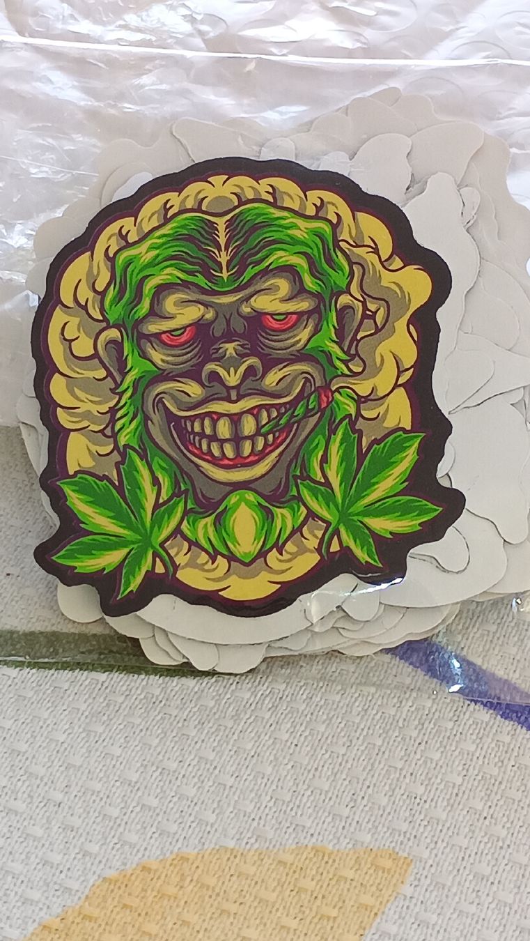 Sticker: 5 Paeckchen Cannabis Abziehbilder – Nuovo e nell'imballaggio originale da Zürich venduto da Mitzi6 4