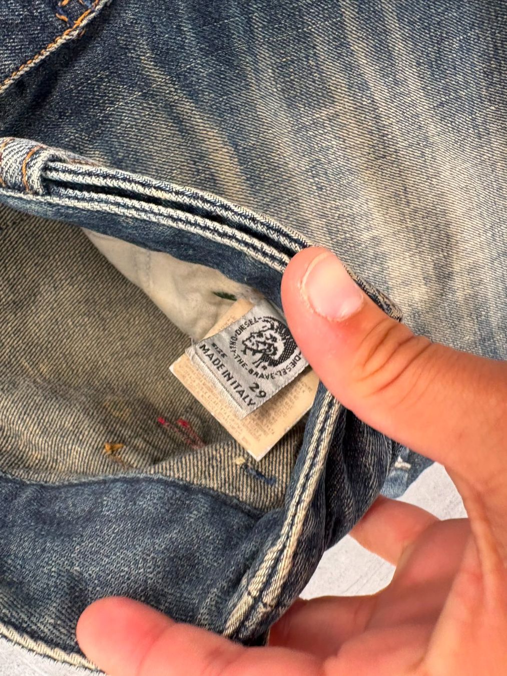 Diesel Jeans: Vintage Diesel Bootcut Flared Jeans (M) – Nuovo (secondo la descrizione) da Werdenberg venduto da hase.vintage 4