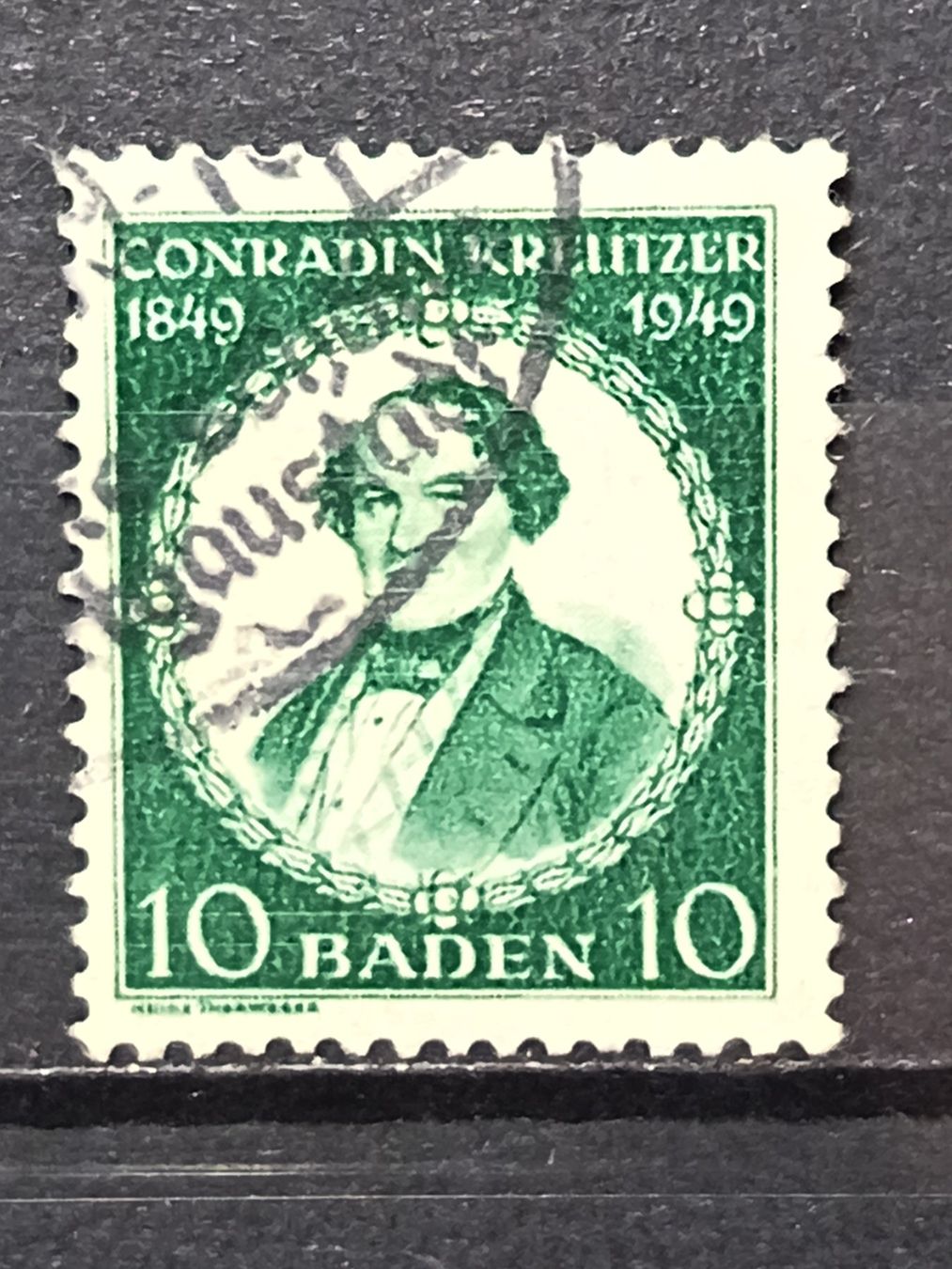 Tutti i francobolli: FR Zo Baden Mi-Nr.53 Gestempelt – Usato da Kriens venduto da Nidfeld45