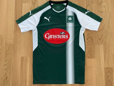 PLYMOUTH ARGYLE FC TRIKOT 2017/18 JERSEY ENGLAND MAILLOT S