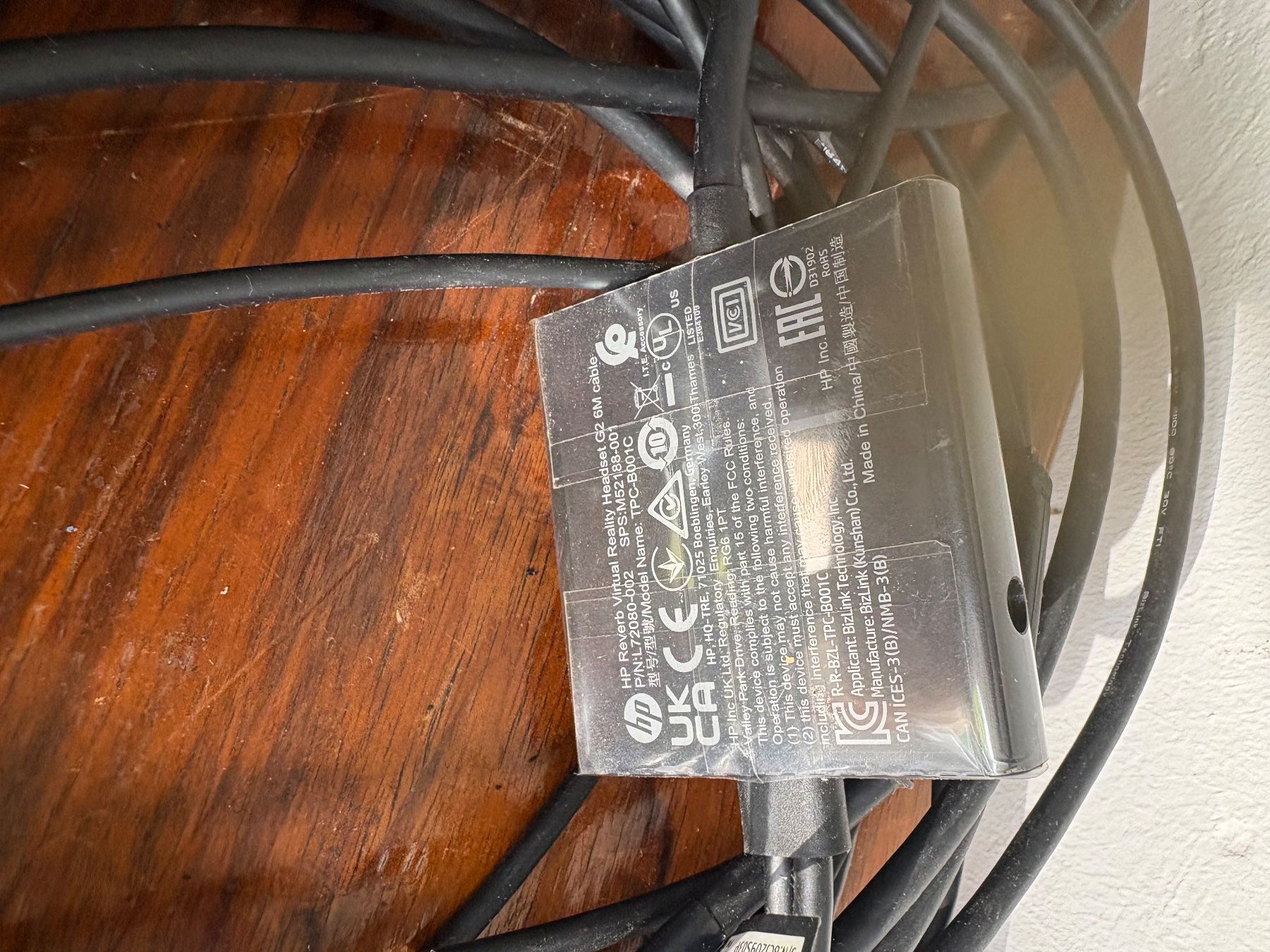 Casco VR: HP Reverb G2 VR-Headset mit Kabel & 1x Controller – Usato da Basel venduto da kia_wlc2 5