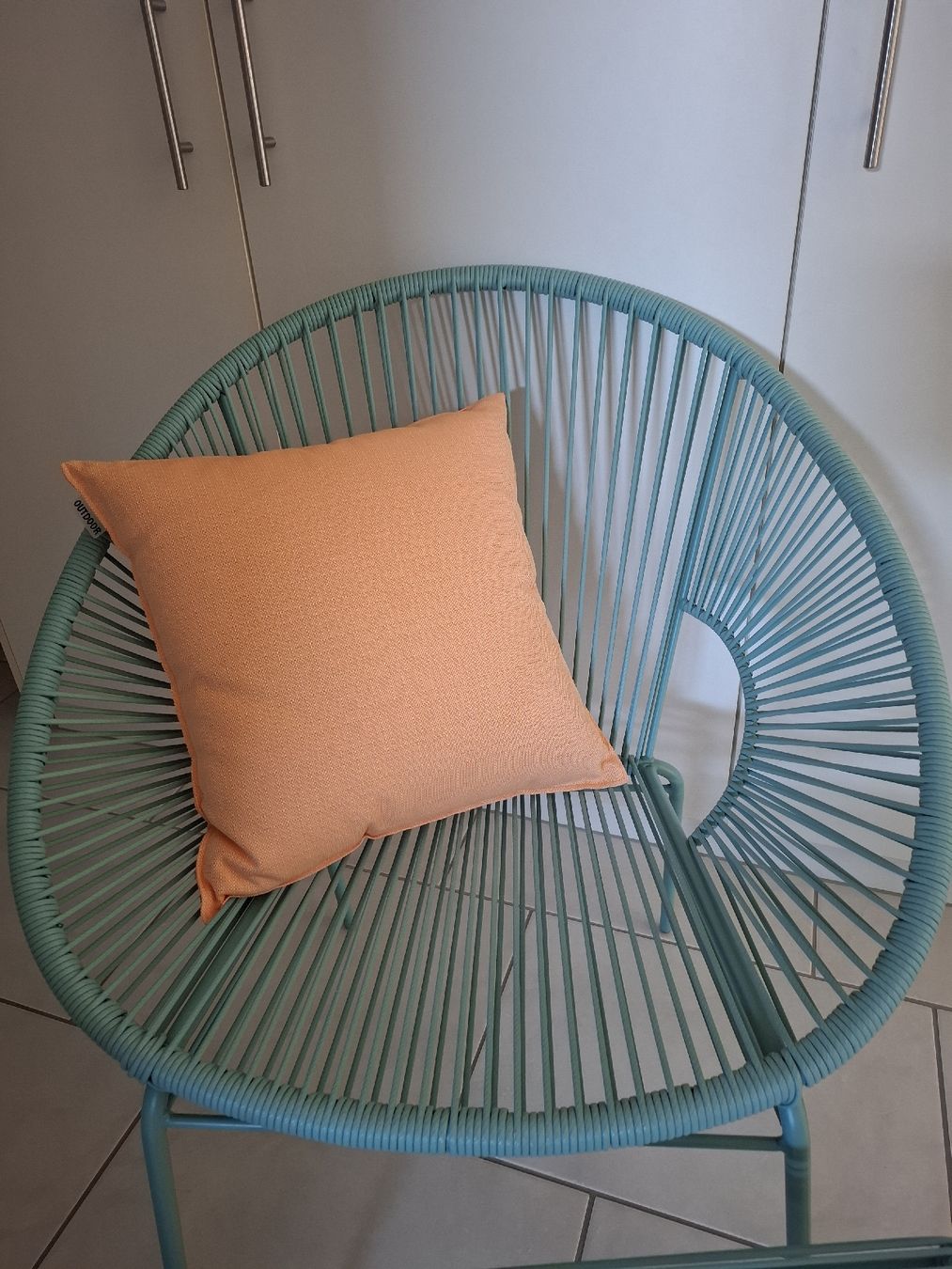Poltrone: Gartensessel mit Hocker und Kissen – Usato da Müllheim Dorf venduto da nic_kd6b 1