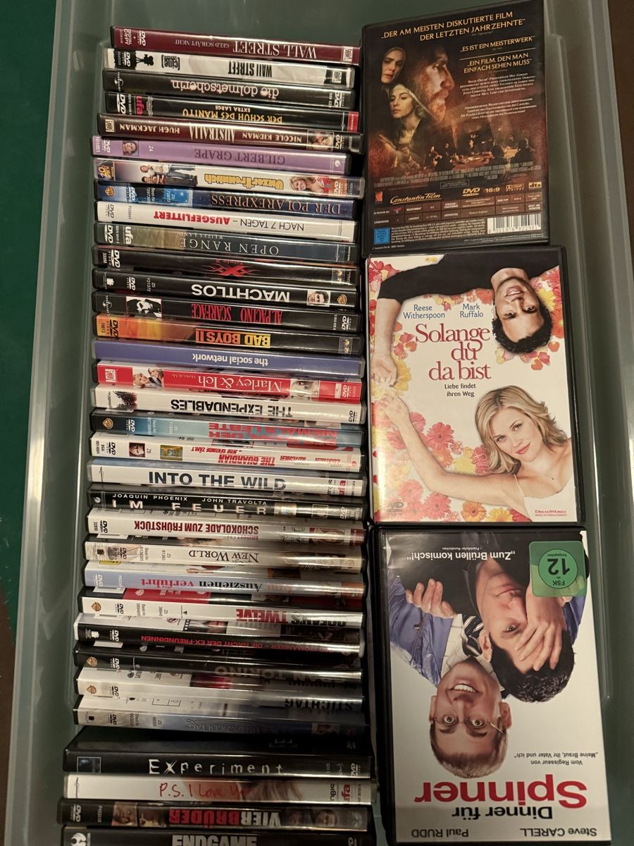 Tutti i DVDs: DVD Sammlung: ~ 130 Filme! – Usato da Ibach venduto da Irenei