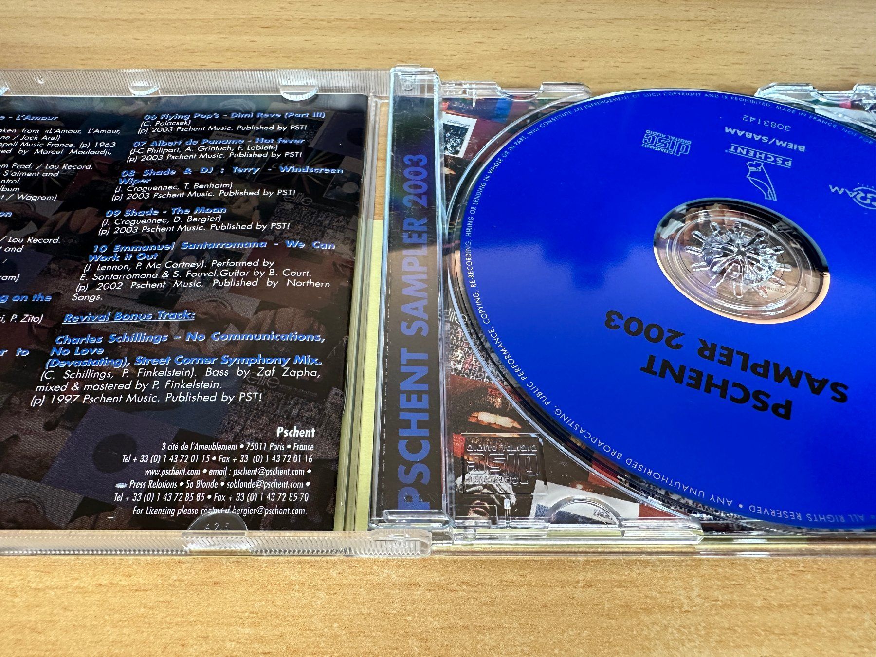 CD: Various - Pschent Sampler 2003 – Usato da Rikon im Tösstal venduto da Alpenmutz 2