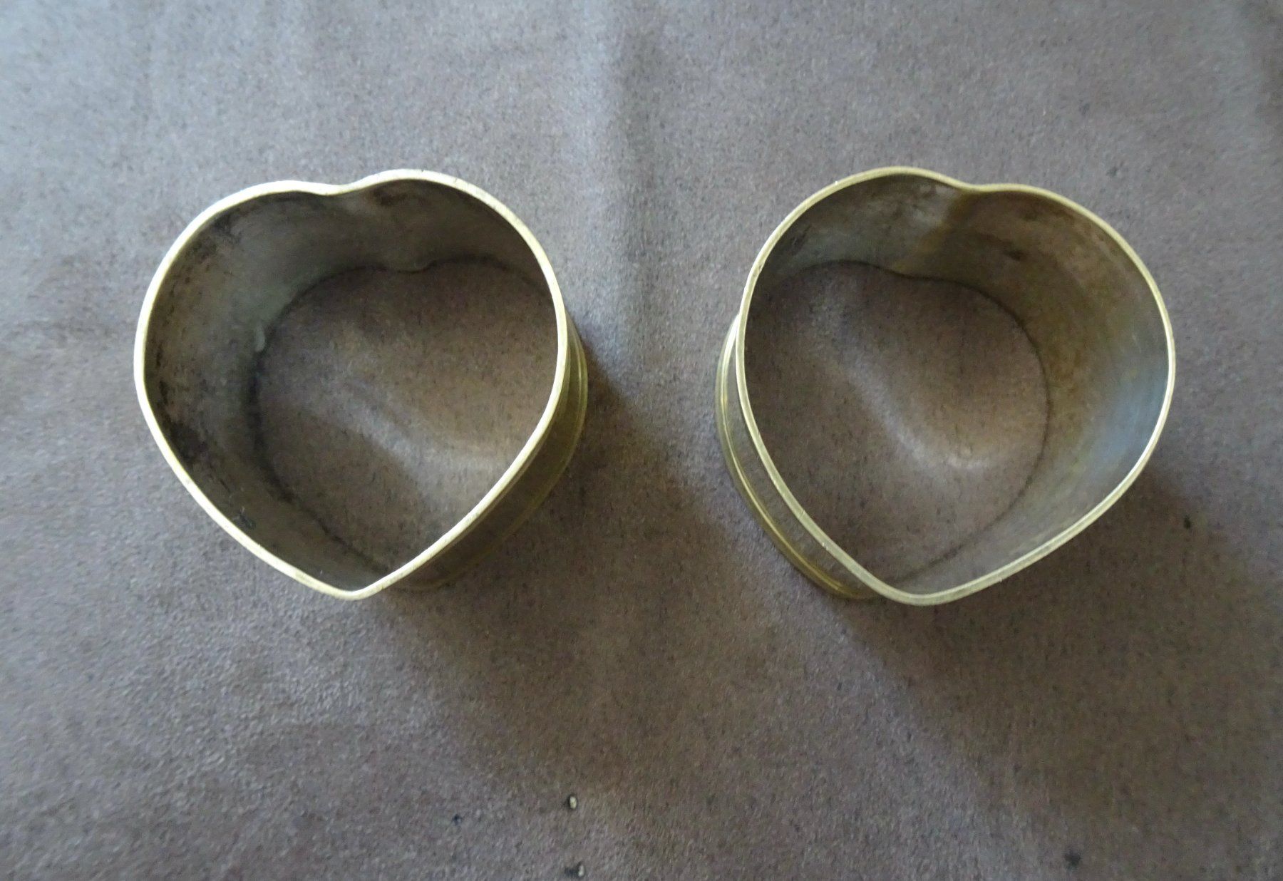 Portasciugamani: Porte-serviette en forme de coeur, 2 pcs – Usato da Châtelaine venduto da fil_7lqg 1