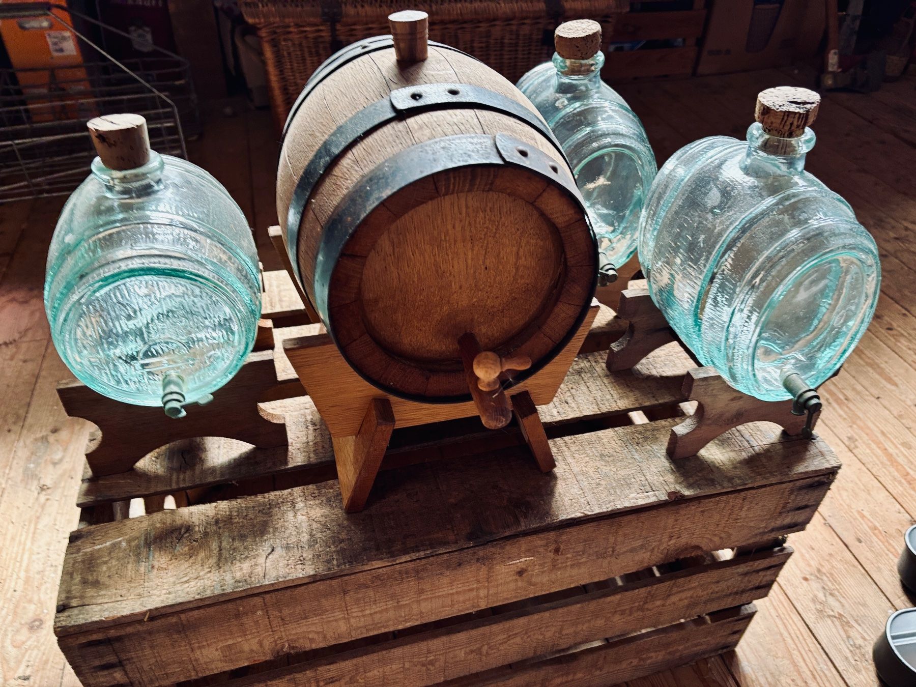 Accessori: Glasfässer rund und oval, Holzfass – Usato da Bottenwil venduto da sus_mzx2 1