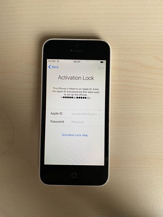 iPhone 5 C White ICloud Kaufen auf Ricardo