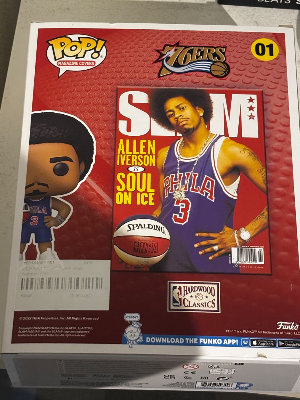 Funko Figurines: Funko Pop NBA Allen Iverson – Neuf avec emballage d'origine à Domat/Ems par J70_7 1
