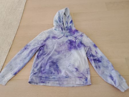 Einzigartiger Hoodie Gr. M im Batik-Style .Neu
