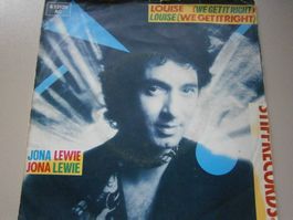 Vinyl-Single Jona Lewie - Louis (We Get It Right)