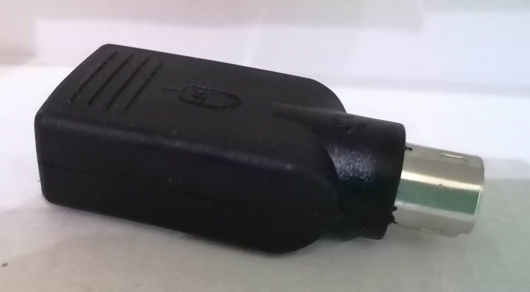 Tastiere: PS/2 - USB Maus-Adapter, schwarz, PS/2 - USB Adapter – Usato da Unterengstringen venduto da tmue1 2
