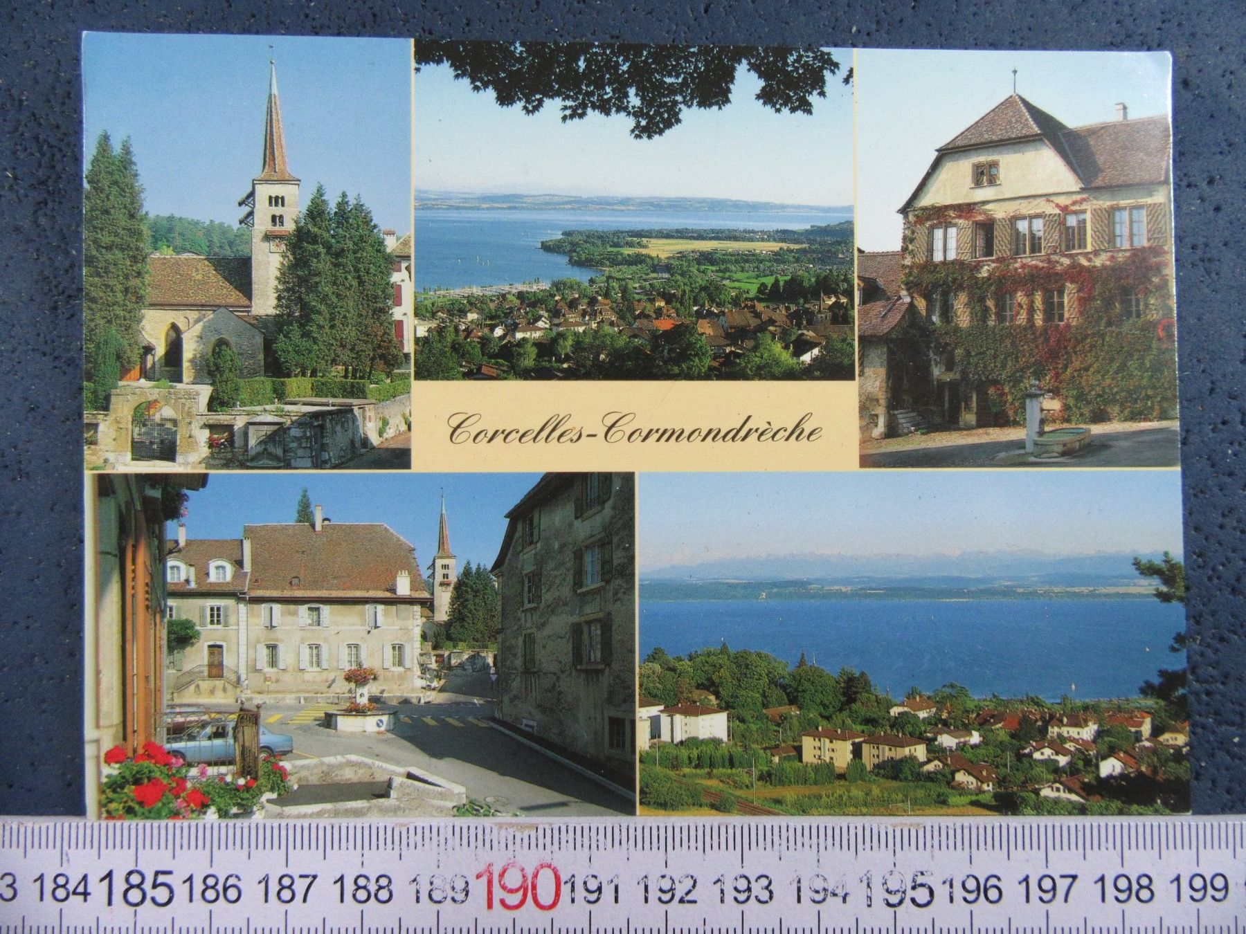 Cartoline postali: CORCELLES - CORMONDRICHE NE AK BUG – Usato da Ettingen venduto da Hausi4711