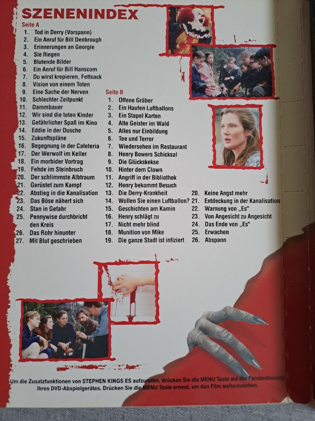 Alle DVDs: DVD Stephen Kings ES  – Gebraucht aus Uznach von Walaylatiere 3