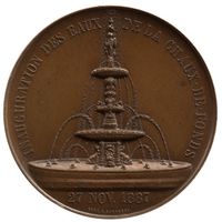 Inau. des eaux de la Chaux-de-Fonds 1887