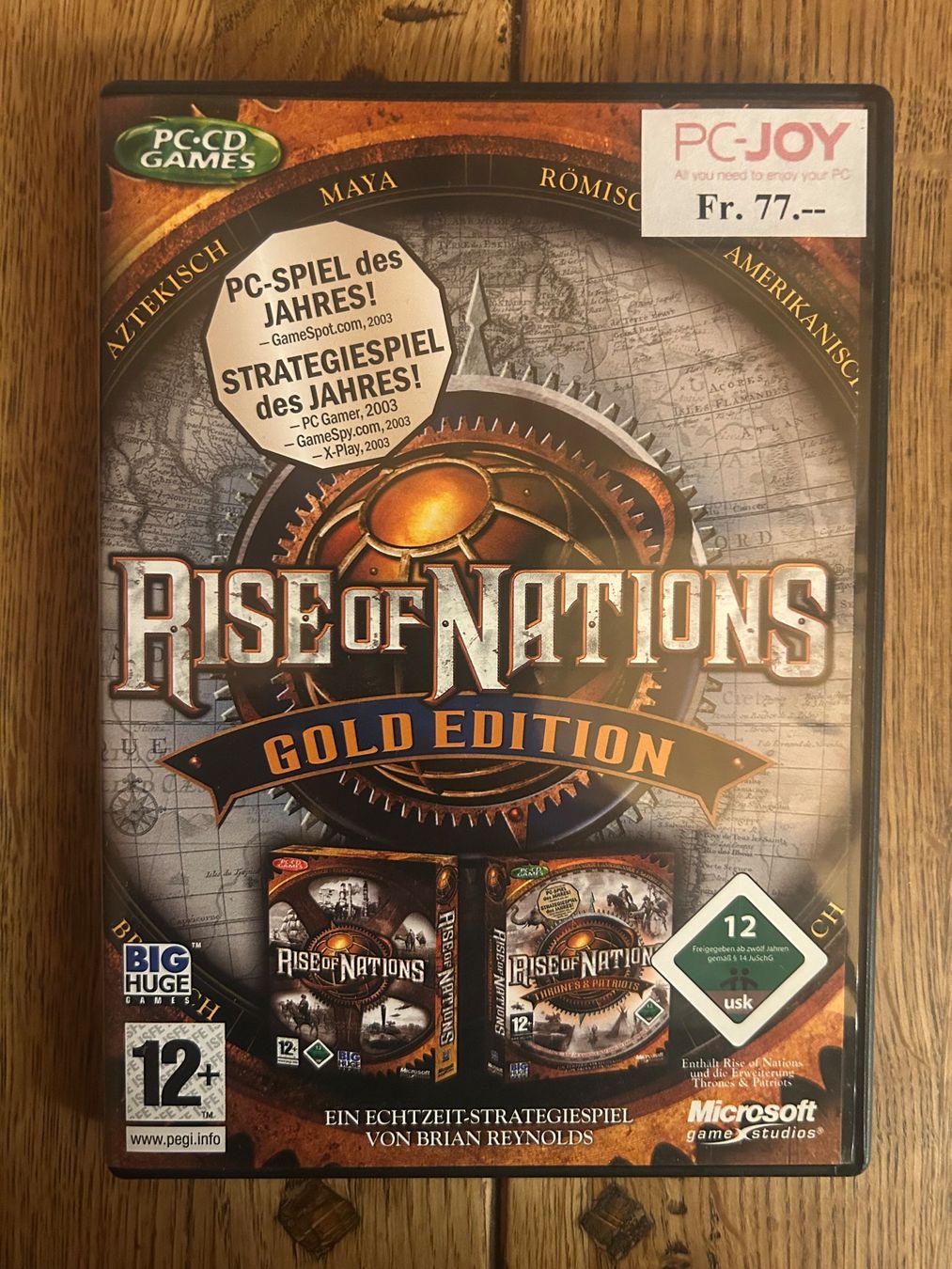 Microsoft Giochi: Rise of Nations Gold Edition – Usato da Wichtrach venduto da obr_g67l