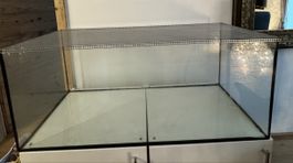 Glasterri mit Lochblechgitter 120 cm