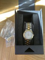 Boccia Uhr bicolor Edelstahl Damen mit Ersatzteilen