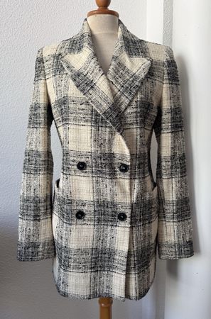Veste blazer Essentiel Antwerp à carreaux taille 34