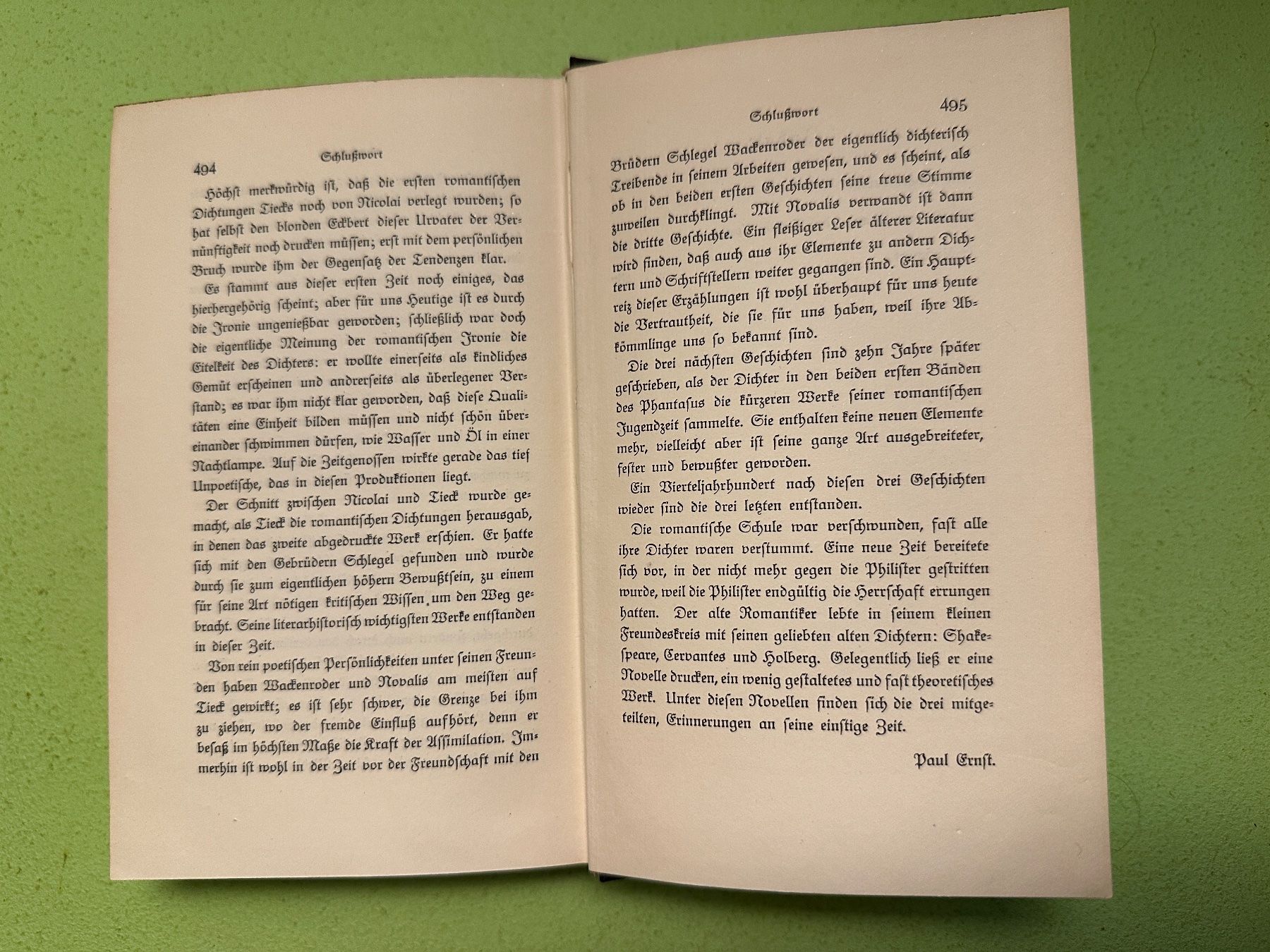 Libri: Ludwig Tieck: Märchen, 2 Bde. – Usato da Zürich venduto da allp 9