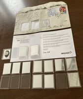 Lot 13x Silber Briefmarken 14g Helvetia Post 999 Feinsilber