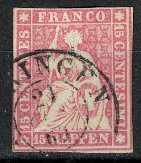 Tous les timbres: Strubel 24 gestempelt – D'occasion à Bern par bae_958f